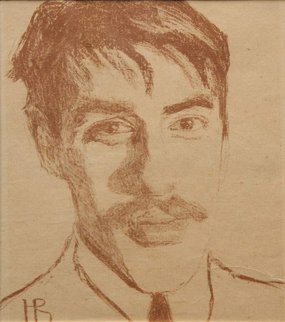 Надежда Войтинская. Портрет Николая Чуковского. 1909